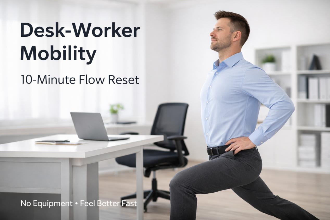 Desk-Worker Mobility: A 10-Minute Flow That Actually Feels Good – WILD ...