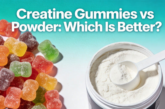 Creatine Gummies vs Powder: Content, Absorption & Effectiveness Comparison