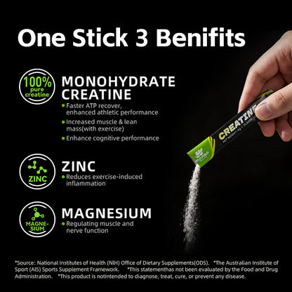 3-in-1 Creatine Monohydrate Powder