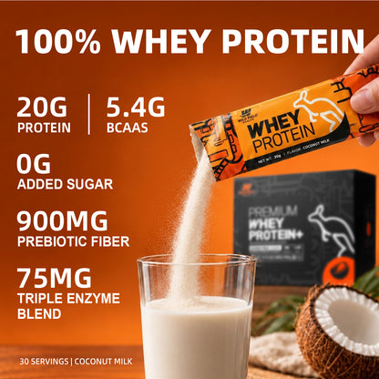 Kangaroo Series | Whey Protein Powder（Coconut Milk Flavor）