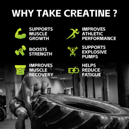 3-in-1 Creatine Monohydrate Powder