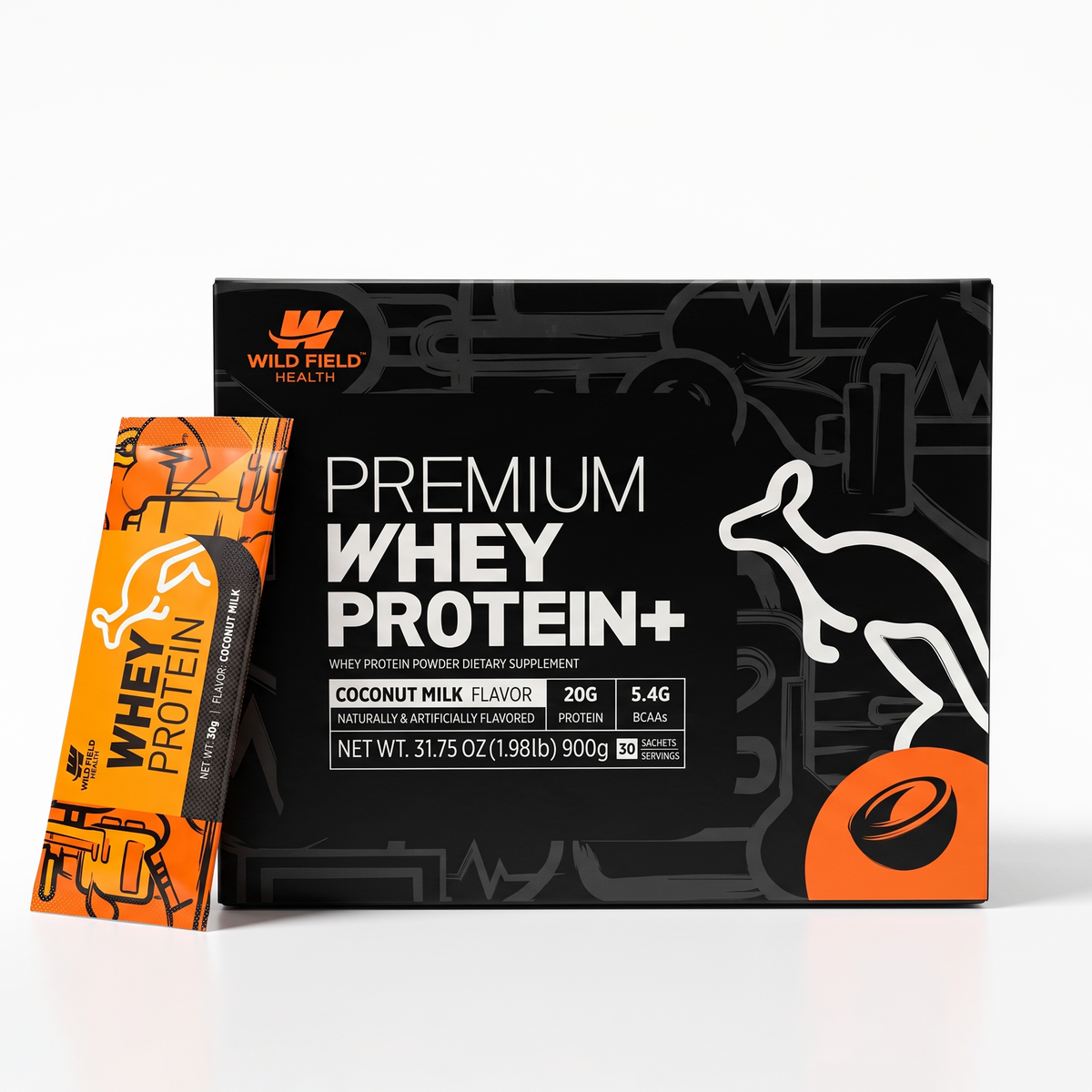 Kangaroo Series | Whey Protein Powder（Coconut Milk Flavor）